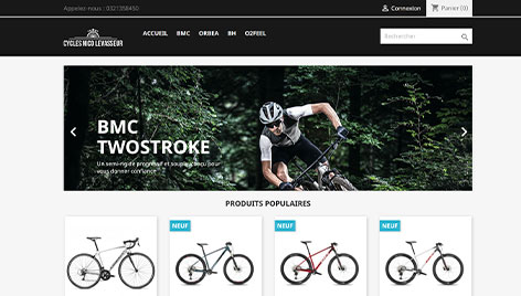 Accueil site cycles nico levasseur