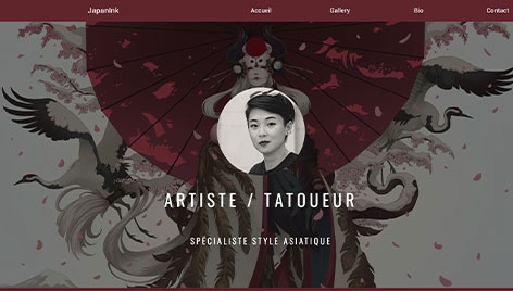 Accueil site japanink